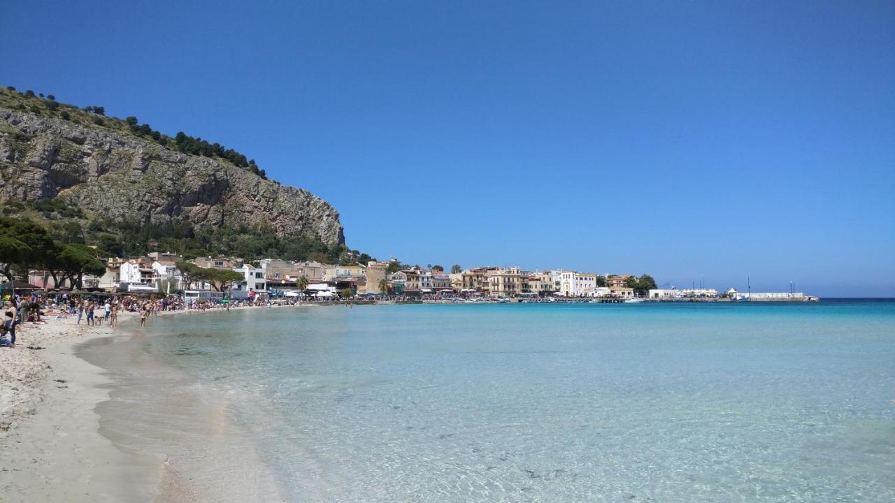 Mondello Manick Mare Lägenhet Palermo Exteriör bild