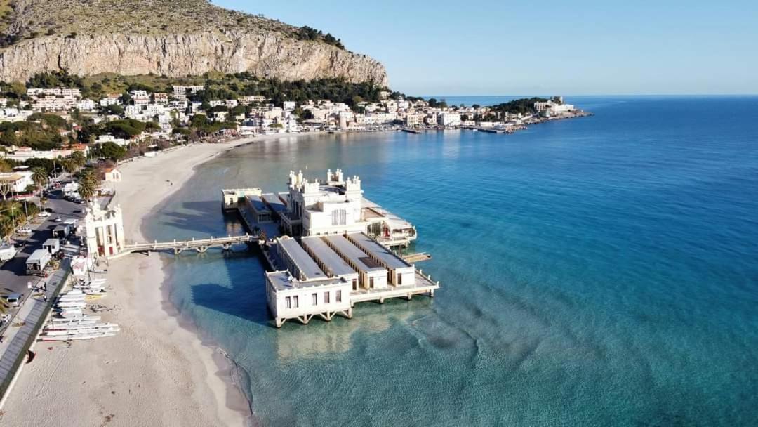 Mondello Manick Mare Lägenhet Palermo Exteriör bild